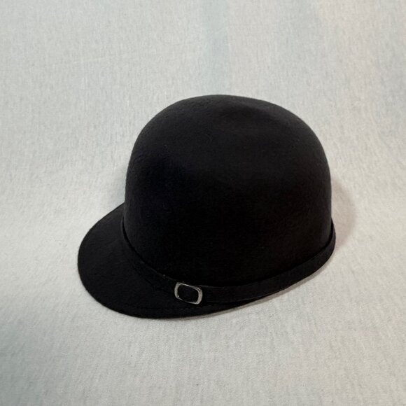 D&r Accessories - D&R Wool Bowler Hat Black Vintage Style Wool Felt Derby Cap Classic
